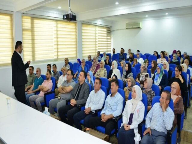 Seminar on Enhancing chemical waste management in the University laboratories By Dr. Sanger on May 7, 2025, in workshop (Safety and Security in University Laboratories)