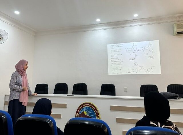 Seminar on Tomato Fruits from smell to colour by Dr. Dutsha in Department of Chemistry on May 13. 2025
