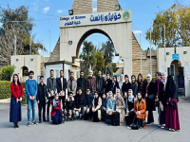 The scientific trip to the Zer Oil Refractory, led by Dr. Hunar and Dr. Muslih on