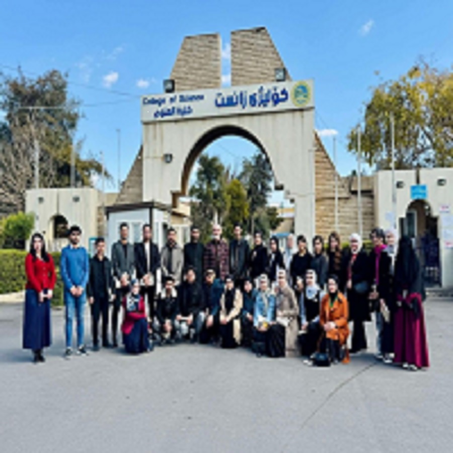 The scientific trip to the Zer Oil Refractory, led by Dr. Hunar and Dr. Muslih on