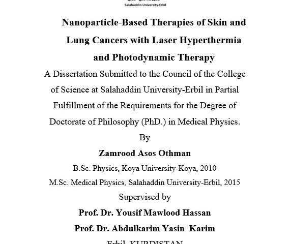 Nanoparticle-Based Therapies of Skin and Lung Cancers with Laser Hyperthermia and Photodynamic Therapy