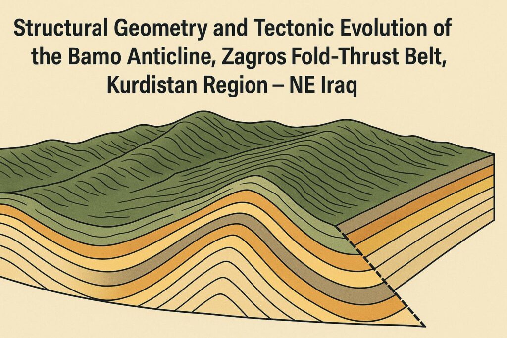 Structural Geometry and Tectonic Evolution of the Bamo Anticline, Zagros Fold-Thrust Belt, Kurdistan Region – NE Iraq