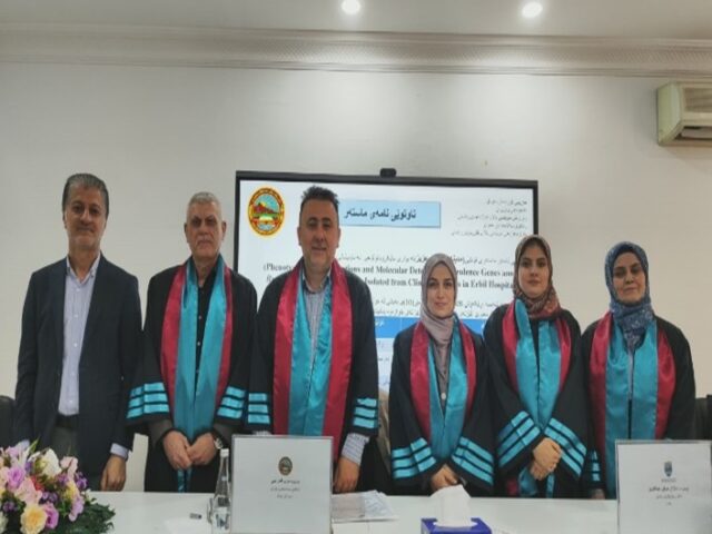 Master thesis with staff member participation